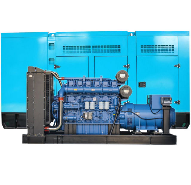 WD-Yuchai-S 400~1000KW 500~1250KVA Silent Type Diesel Generator Set