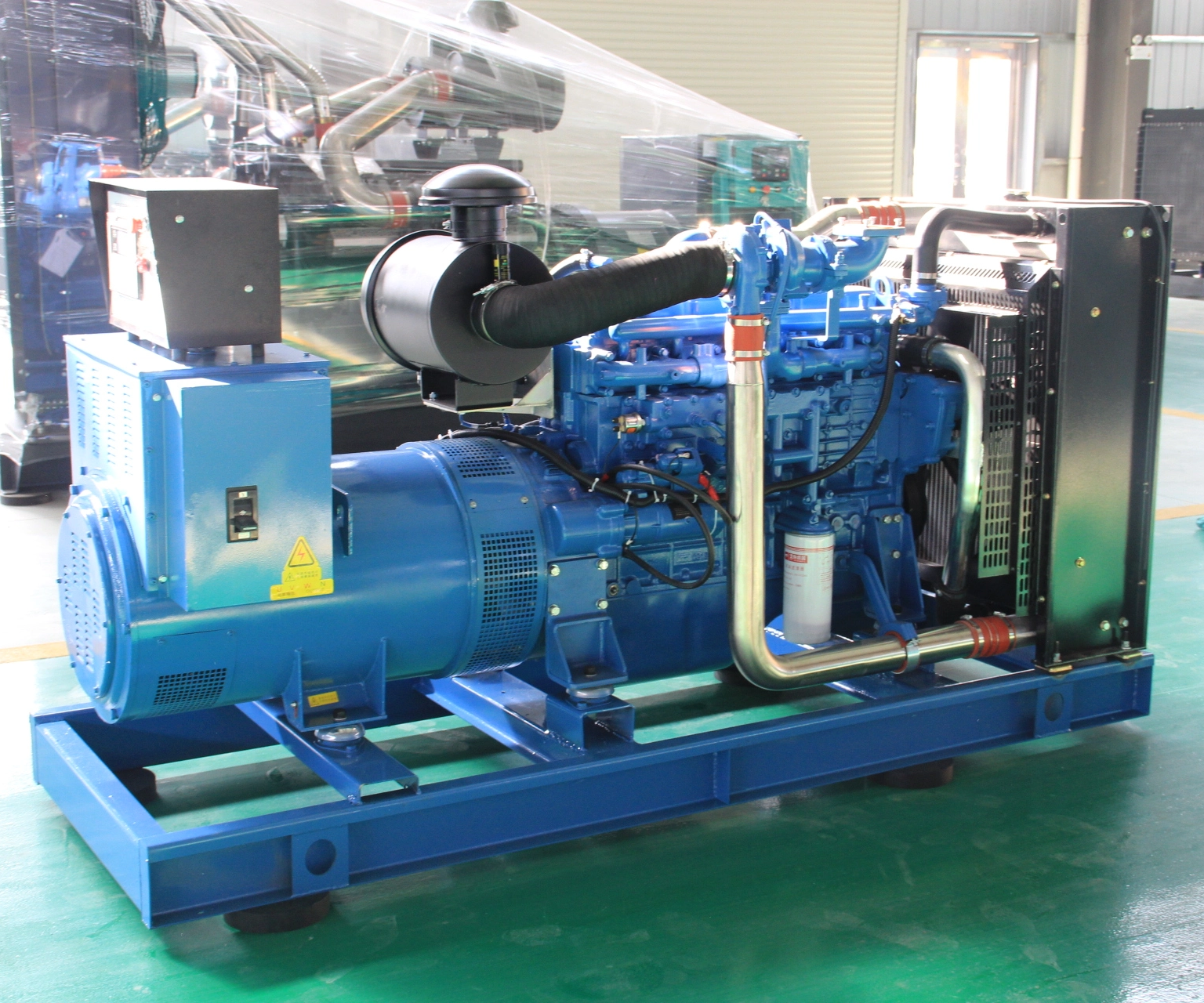 WD-YC Diesel series 200~400KW 250~500KVA Open Type Diesel Generator Set