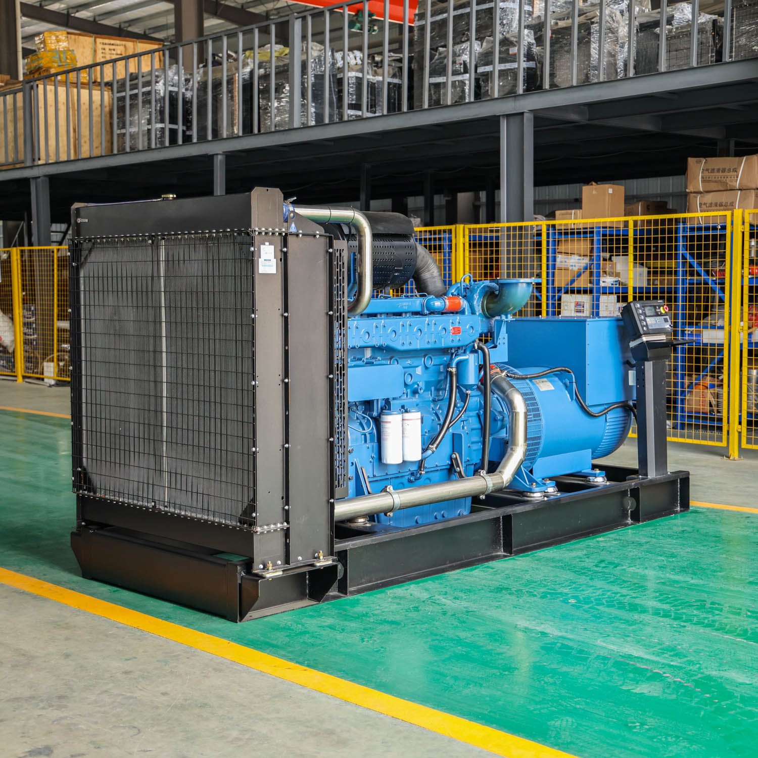 WD-YC Diesel series 400~1000KW 500~1250KVA Open Type Diesel Generator Set